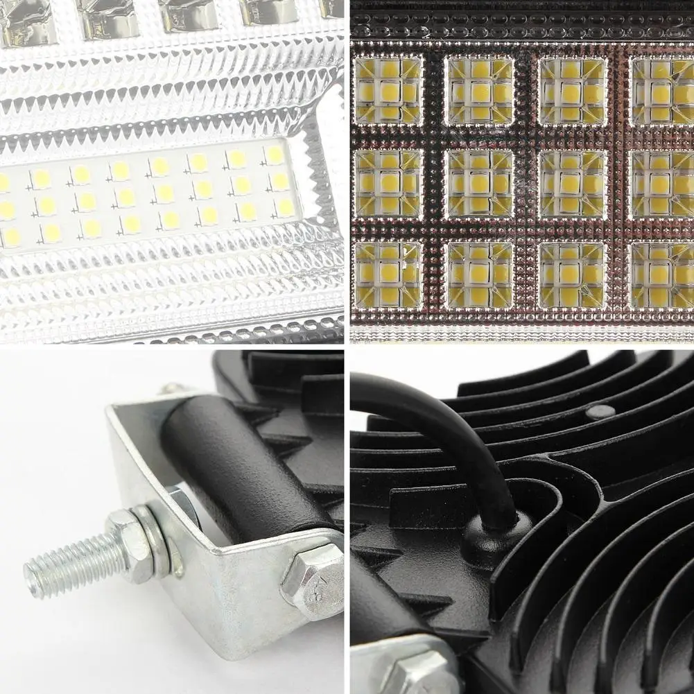 

400W 6000K 4inch LED Work Light Bar Flood Spot Beam Offroad 4WD SUV Driving Fog Lamp Low Consumption Work Light
