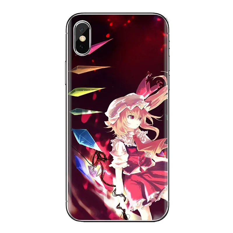 Аниме touhou scarlet eyes для iPod Touch Apple iPhone 4 4s 5 5S SE 5C 6 6S 7 8 X XR XS Plus MAX мягкие прозрачные чехлы