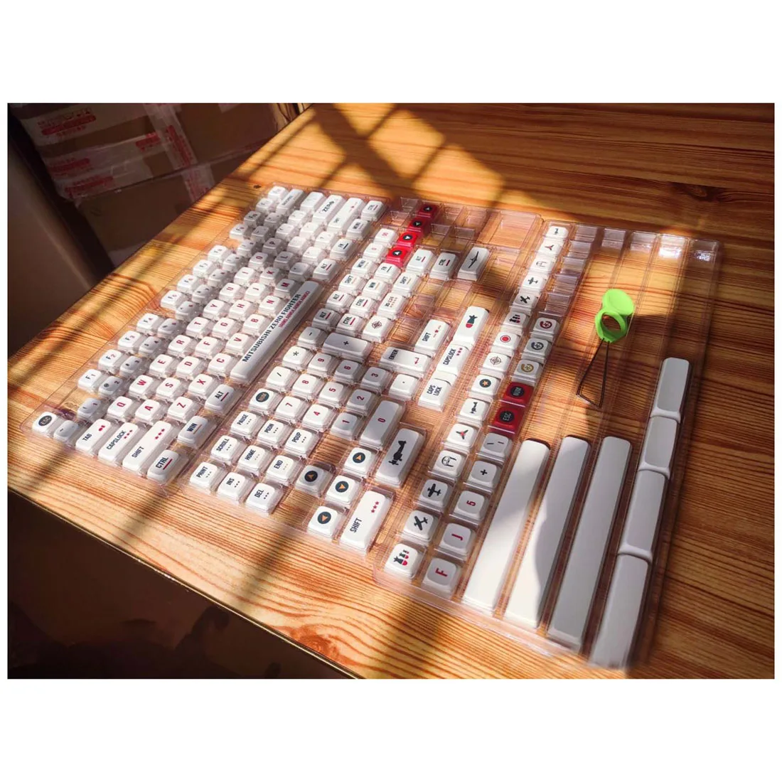 

162Pcs Airplane PBT Dye-sub Keycaps with Puller for 61/64/87/96/104 Keys GH60 RK61 Matrix Joke Custom Mechanical Gaming Keyboard