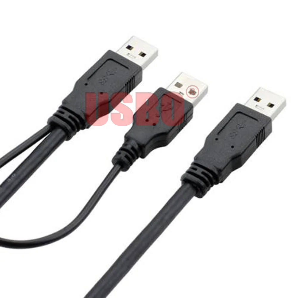 Высококачественный черный 0 6 м USB 3 штекер к мобильный жесткий диск кабель с
