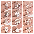 Женская бижутерия 2021, модное ожерелье с подвеской в виде бабочки, русалки, волка, корги, собаки для женщин и девушек, новогодние модные ювелирные изделия, подарки