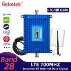 Повторитель сигнала телефона Lintratek 4G 700, LTE 700 МГц, Band28