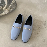 sprionrue women shoes flats loafers ladies fashion leather oxford shoes designer ladies flat shoes woman luxury female footwear