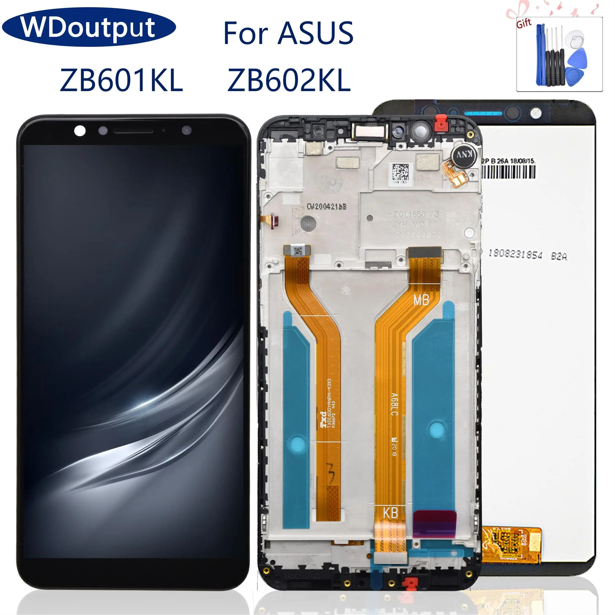 ЖК дисплей 5 99 дюймов для Asus ZenFone Max Pro (M1) ZB601KL ZB602KL сенсорная панель стекло экран с