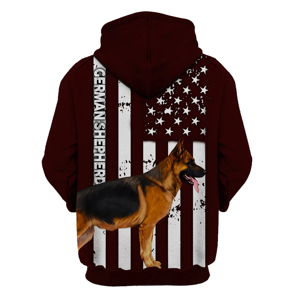 

Doberman USA Flag 3D Hoodies Printed Pullover Men For Women Funny Sweatshirts Christmas Sweater Drop Shipping