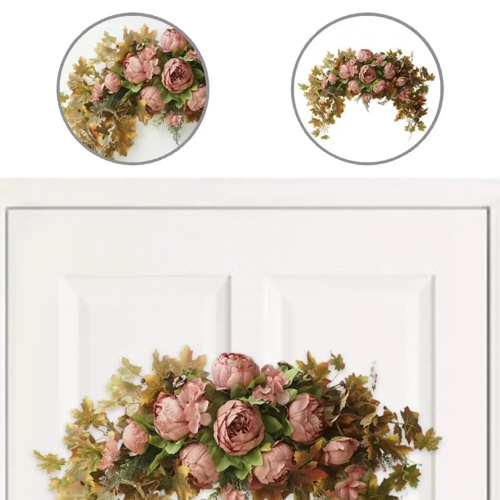 

Rustic Mix Color Threshold Artificial Wreath Ornaments for Living Room