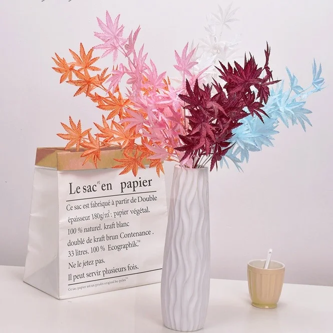 

Artificial Flowers, 69cm Maple Leaves, Room Decoration, Hotels, Holiday Parties, Thanksgiving, Vases,DIY Scene Decoration Plants