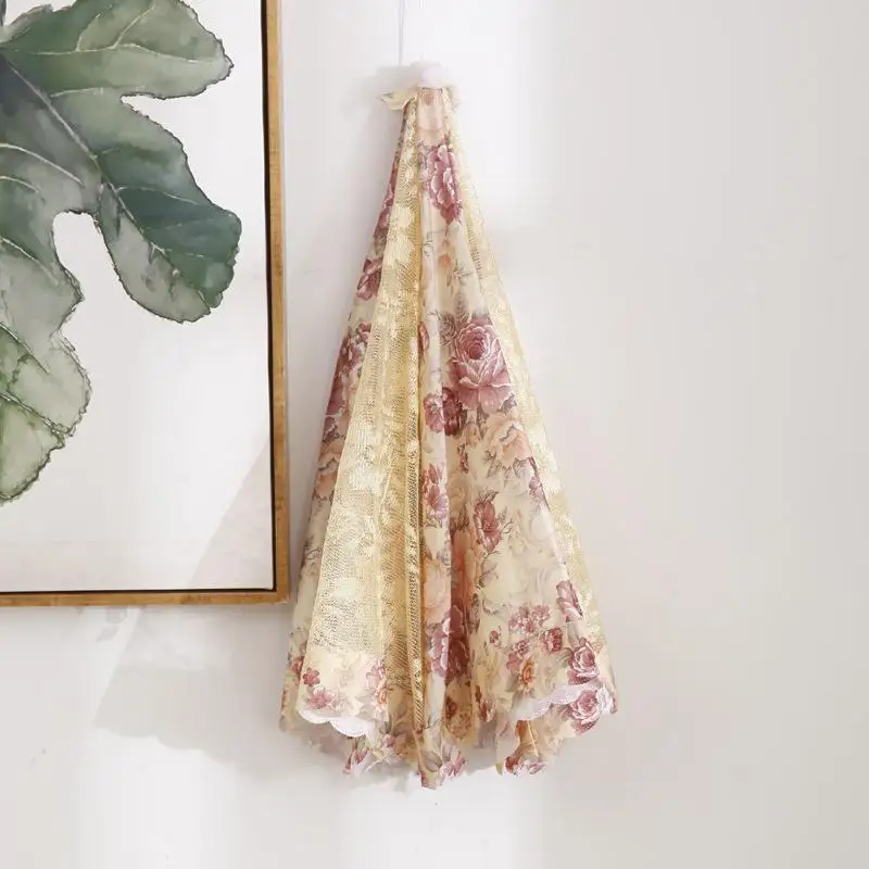 40 Складная крышки на блюда анти летучей пыли чехол для зонта со смещенным бытовой