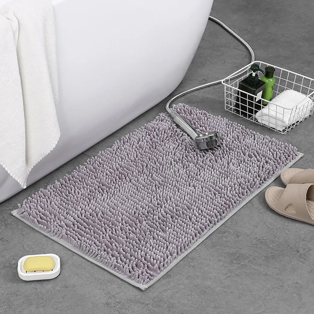 

Waschbar Carpet Non-Slip Rechteck 1pcs 40*60cm Absorbent Bathroom Chenille