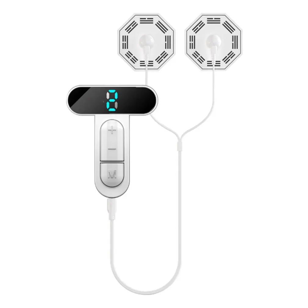 Электронный массажер для тела инструмент терапии аппарат массажа шеи спины и ног