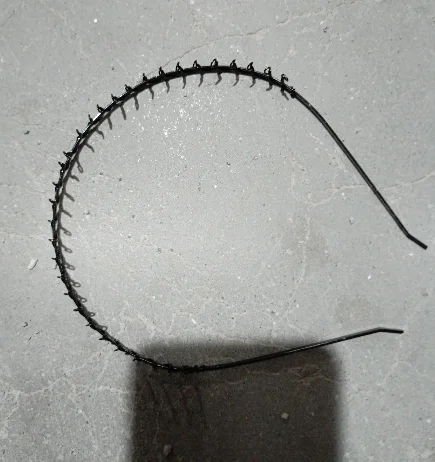 JCAAAP оптовая продажа металлический черный гребень для волос ободок волос| |