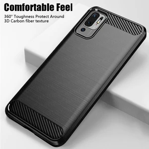 for xiaomi poco m3 pro 5g case poco m3 pro shockproof bumper carbon fiber soft silicone tpu slim phone cover poco m3 pro 5g case free global shipping