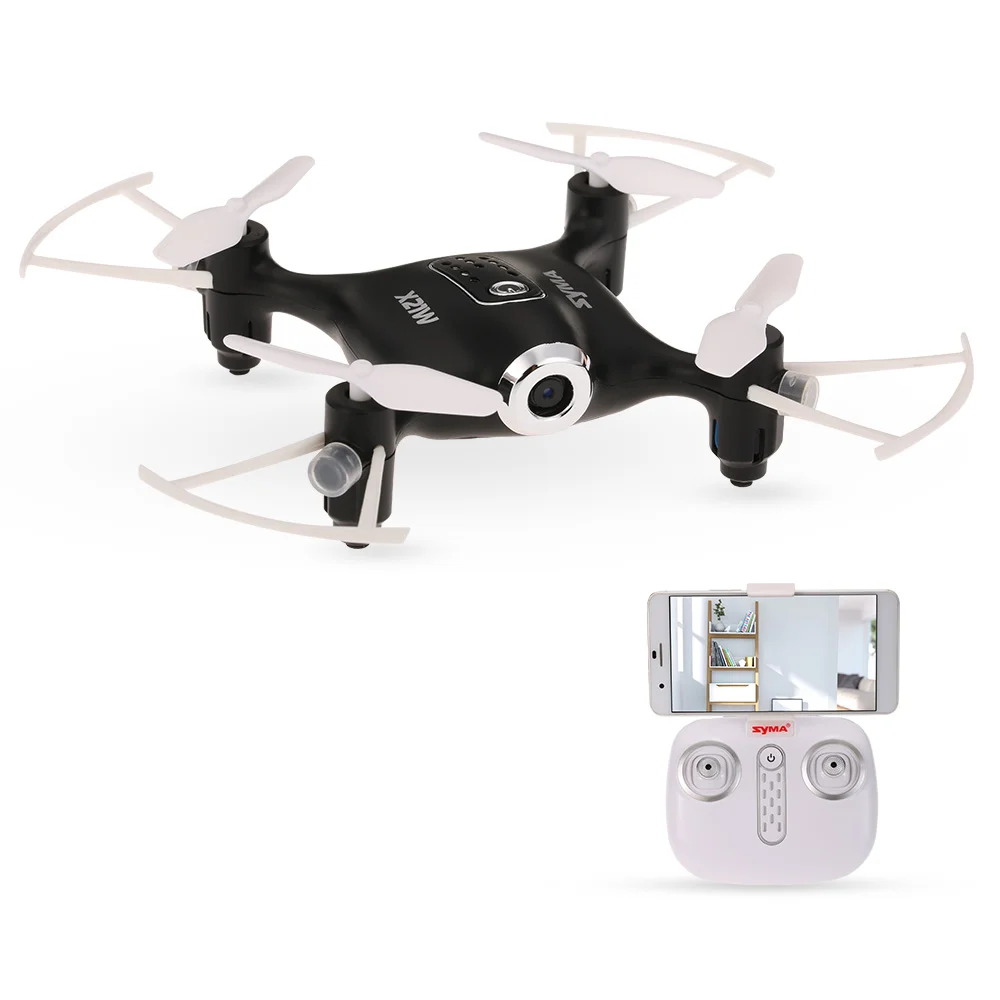 Оригинальный мини Дрон Syma X21W Wi Fi FPV 720P камера барометр набор высота RC игрушка с