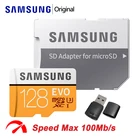 100% оригинальный Samsung 128 ГБ U3 Micro SD 256 ГБ Micro SD карта SDTF флэш-карта 32 Гб TF карта 64 Гб макс. 100 флэш-карта памяти для телефона