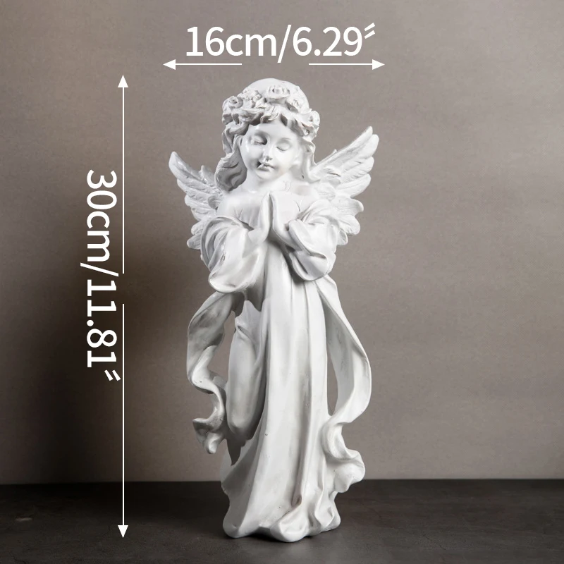 Античная скульптура пластырь фигурки персонажей фея добыча миниатюрная модель