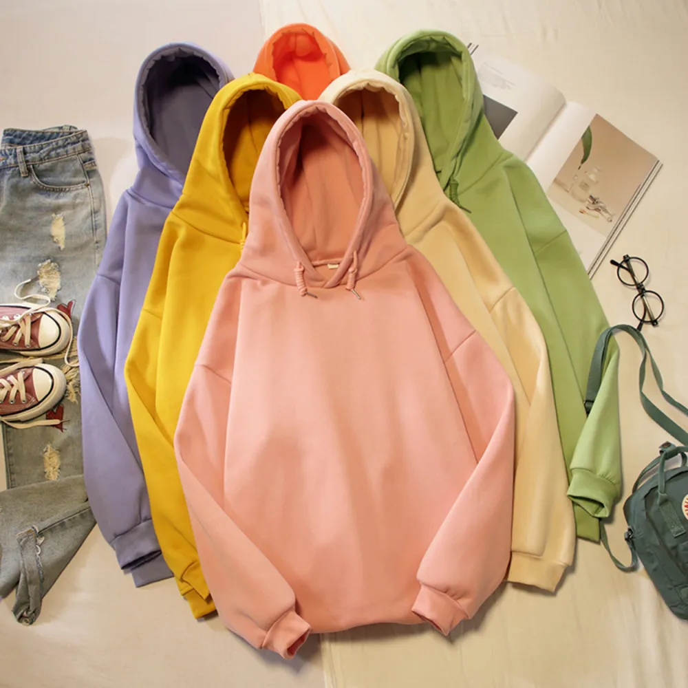 Толстовки с длинным рукавом осень-весна ранние пуловеры милый Женский свитшот