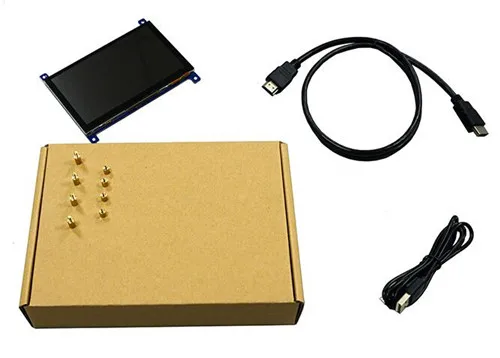 RPi 5,0 дюймов 16,7 М TFT lcd HD HDMI емкостный сенсорный экран для Win7/Win8/Win10 LINUX Android USB CTP интерфейс 800*480