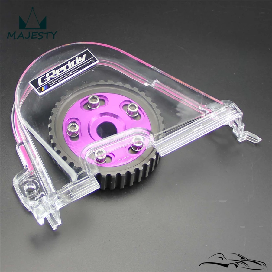 Прозрачная крышка ремня зубчатой передачи + комплект шкива камеры для H * onda C ivic D15