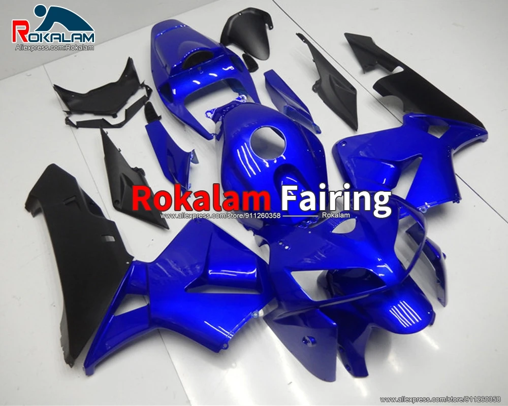 

Aftermarket Cowlings For Honda CBR600RR F5 2005 CBR 600RR F5 05 06 CBR 600 RR 2006 Motorcycle Blue Fairing (Injection Molding)