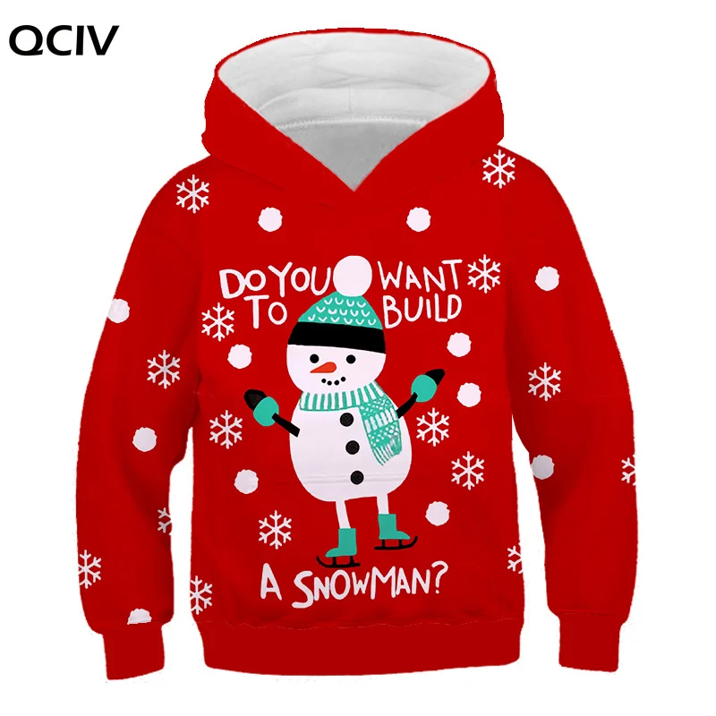 

2020 Рождественский детский пуловер, свитшоты для мальчиков и девочек, детские свитшоты, топы, одежда для мальчиков на весну и осень, свитшот, ...