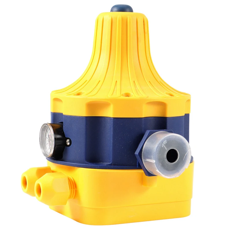 

Automatic Water Pump Pressure Switch Electric Controller with Gauge Home Accessories