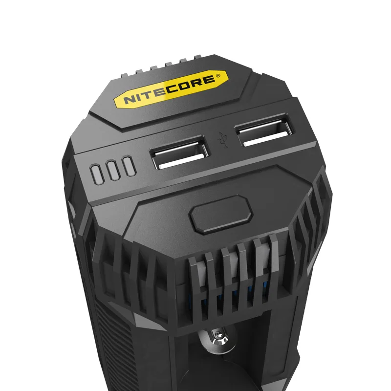 Автомобильное зарядное устройство NITECORE V2 6A для быстрой зарядки аккумуляторов 18650