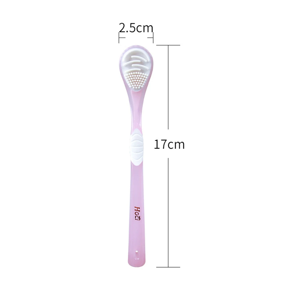 

Oral Brush Oral Cleaning Tool Cleaning Brushes Tongue Cleaner Double Sided Brush Soft Brush Cleaning Tongue