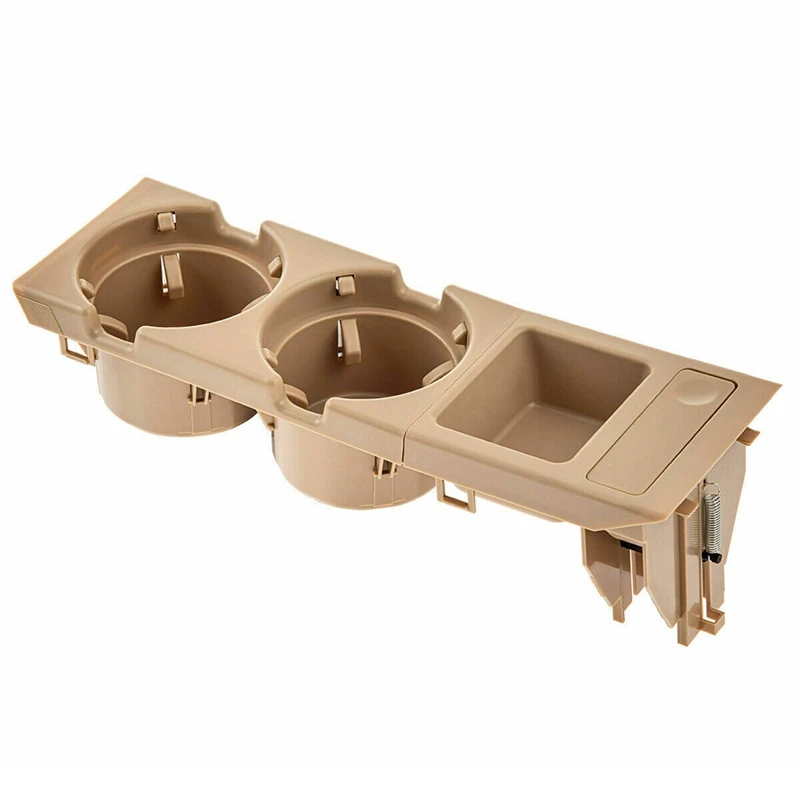 

Car Center Console Water Cup Holder Beverage 51168217955 Bottle Holder Coin Tray for BMW E46 323I 325I 328I 330I M3