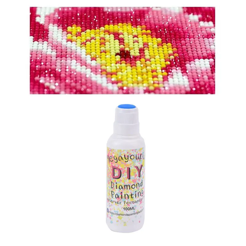 

100ml DIY Diamond Painting Conserver Permanent Hold & Shine Effect Sealer