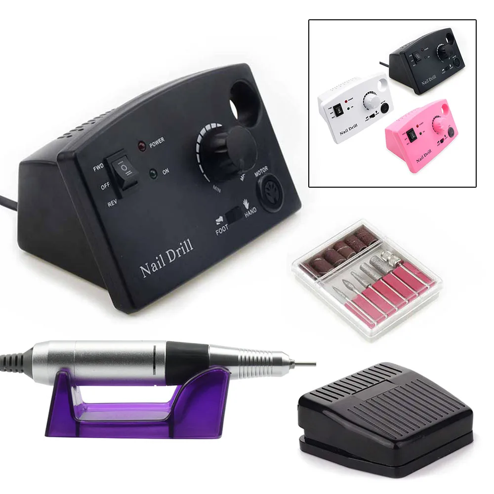 35000 об/мин маникюрный станок дрель для ногтей машина маникюра педикюра