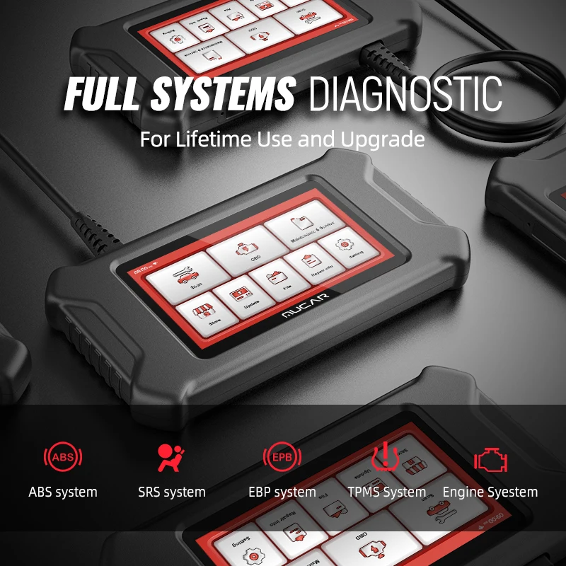 MUCAR CS99 Obd2 Scanner Professional Full System Car Diagnosis Oil/Brake/SAS/ETS/DPF Reset Automotive Tools Diagnostic New | Автомобили и