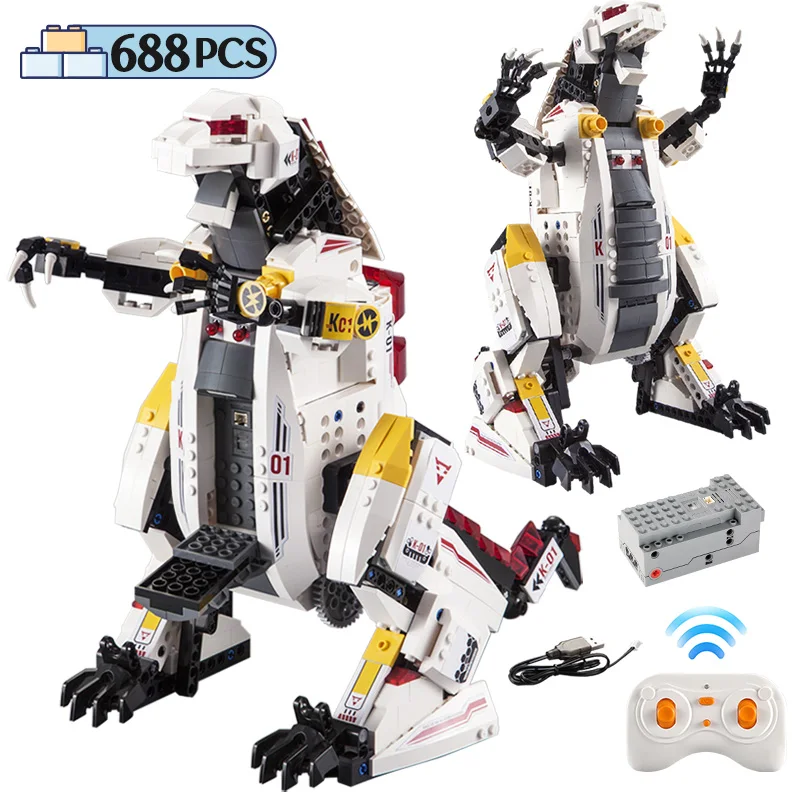 688 шт. город дистанционного Управление короля монстров строительные блоки
