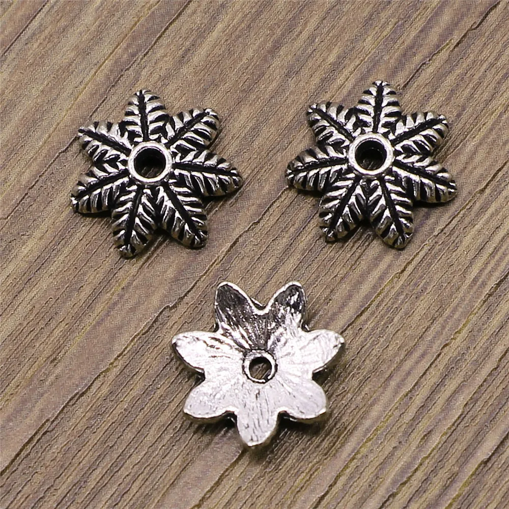 

Tristana 20pcs 14x14mm Jewelry Accessories Bead Caps For Jewelry Making DIY Beads Caps Jewelry Finding