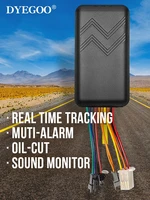 dyegoo gt06 vehicle car motorcycle gps tracker sound monitor sos vibration ignition geo fence overspeed alarm andorid ios app