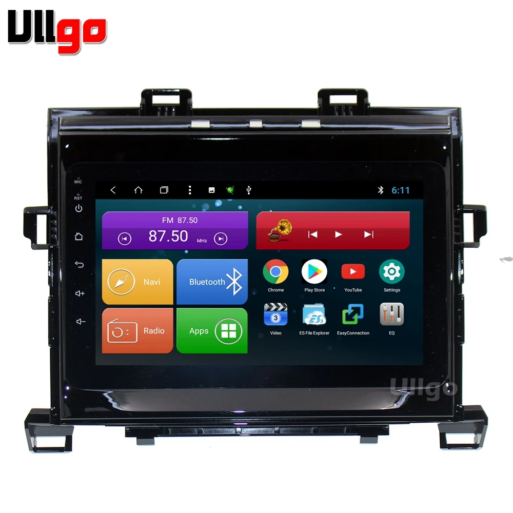 8 дюймов Android автомобильный DVD GPS для Toyota Alphard Vellfir Авто автомагнитолы мультимедиа