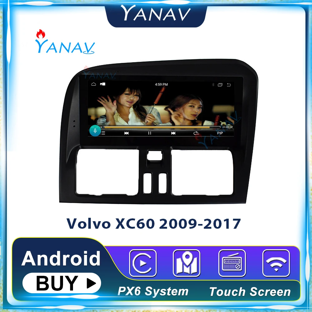 

2 Din Android Car DVD player Radio HD Touch Screen player For Volvo XC60 2009-2017 Right Hand Car Stereo Autoradio Head Unit