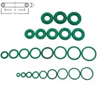 CS 4 мм OD13-100mm зеленый FKM Фтор резиновая уплотнительная прокладка уплотнительное кольцо