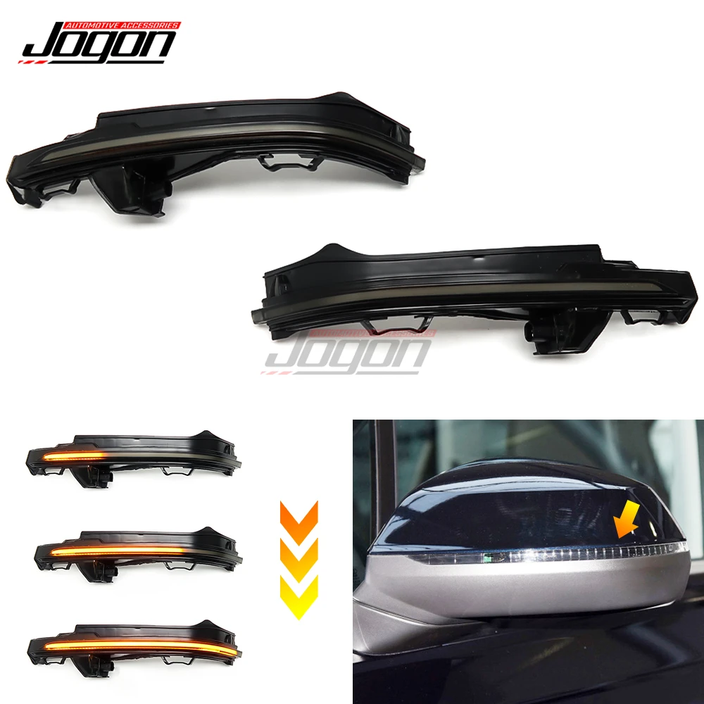 

Светодиодный зеркальный индикатор с боковым крылом, последовательный динамический сигнал поворота для Audi Q5 FY 2018 2019 Q7 4M 2016 2017 2018