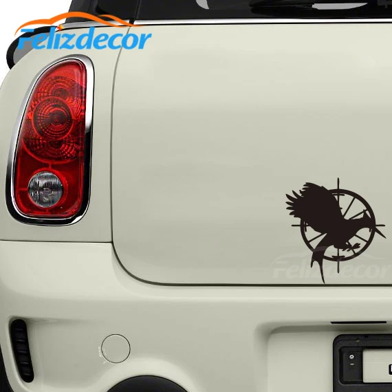 Голодные игры И вспыхнет пламя Виниловая пленка для оклеивания автомобилей