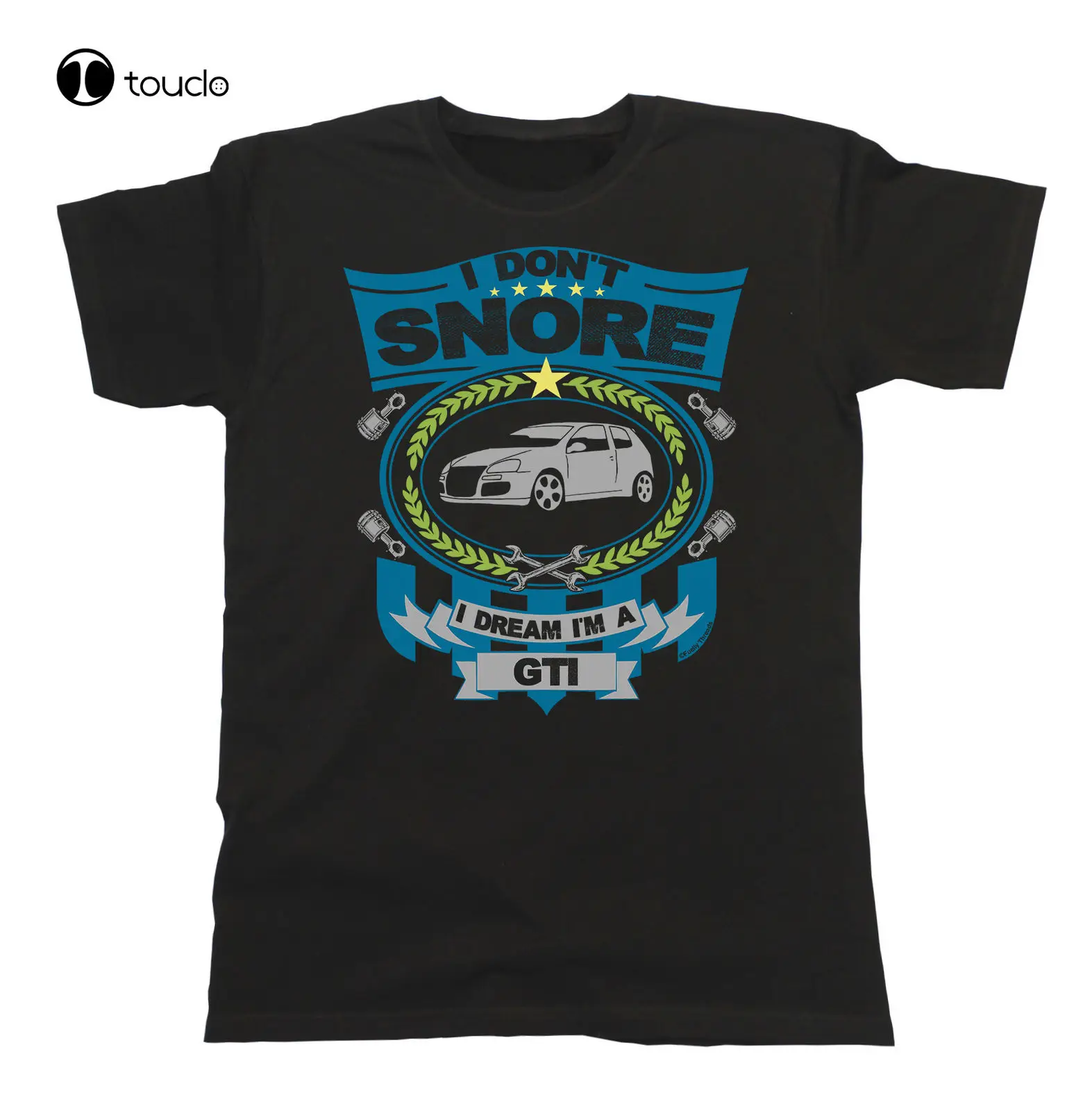 

Новая классная мужская футболка, бриллианты-я не храп, я мечтаю, что я представляю Gti Mk 5 Golfs, модный подарок на день рождения, забавная футболк...