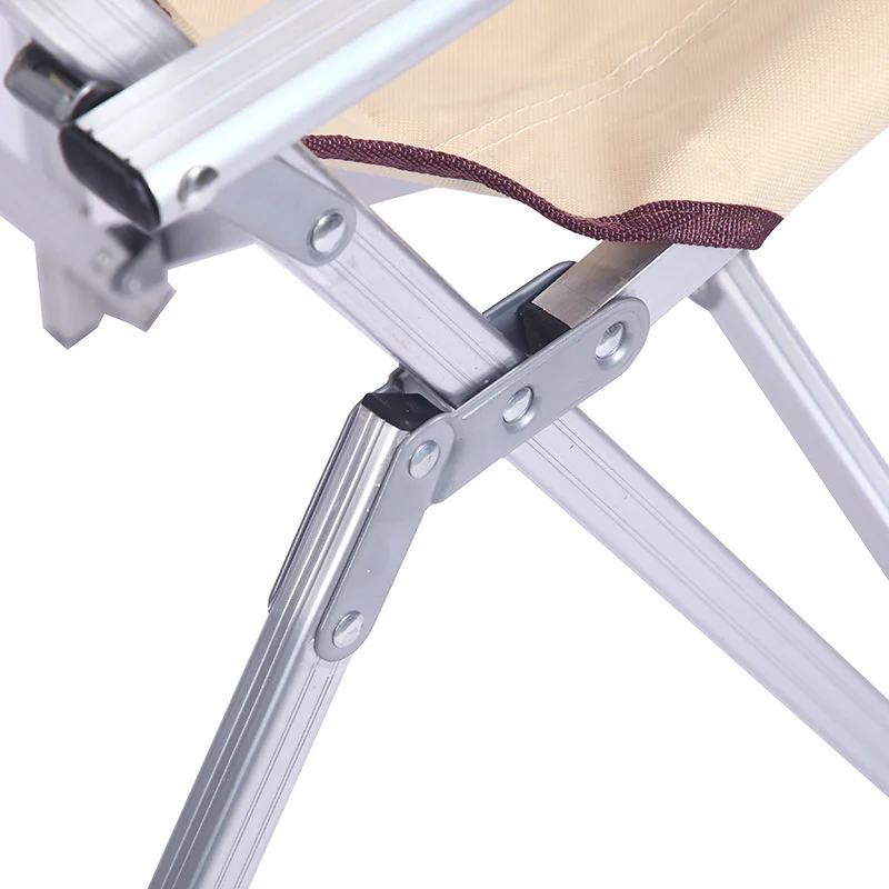 Fiyat Açık çok Fonksiyonlu Eğlence Katlanır Sandalye Oxford Kumaş Ofis öğle Yemeği Molası Uzanmış Sandalye Kendi Kendine Sürüş Seyahat Kamp