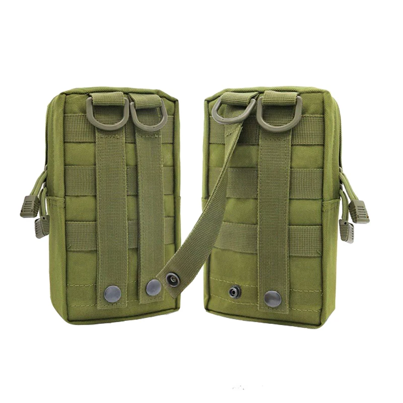 Portable Sport Waist Bag Accessory Small Zipper Polyester Camping Package for Climbing Hiking Hunting Storage Bags | Спорт и