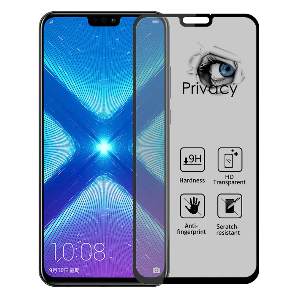 Полное покрытие Защита экрана для huawei P30 P20 Lite закаленное стекло Honor 10 20 9 pro 9x 8C 8A 8X