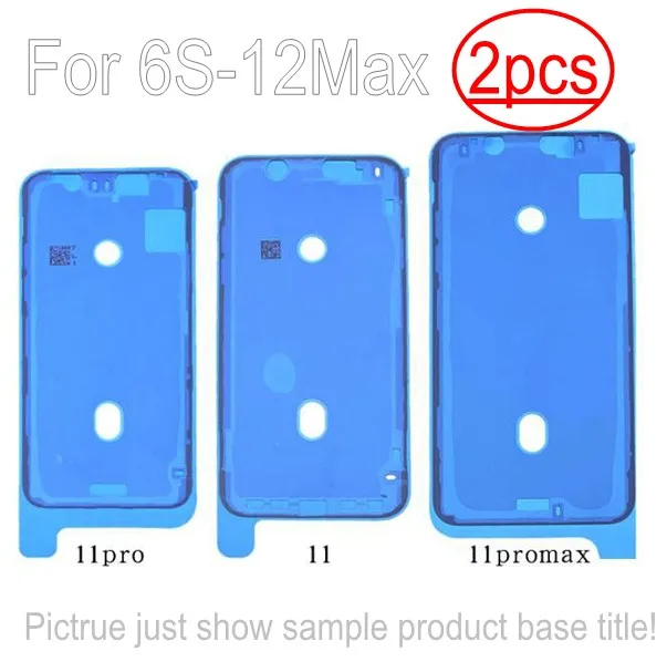 2 шт. водонепроницаемые клейкие ленты для iPhone 12 mini 11 pro max XS XR X 8 6s 7 Plus|glue 3m|glue waterproofglue