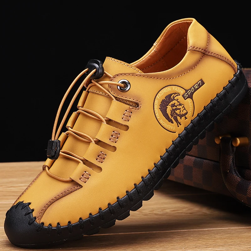 Новая мужская повседневная обувь Большие размеры Женская на плоской подошве