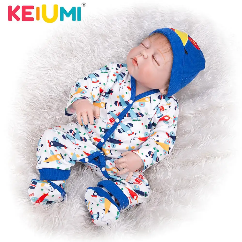 Кукла реборн из силикона Реалистичная кукла мальчик полностью силиконовая для