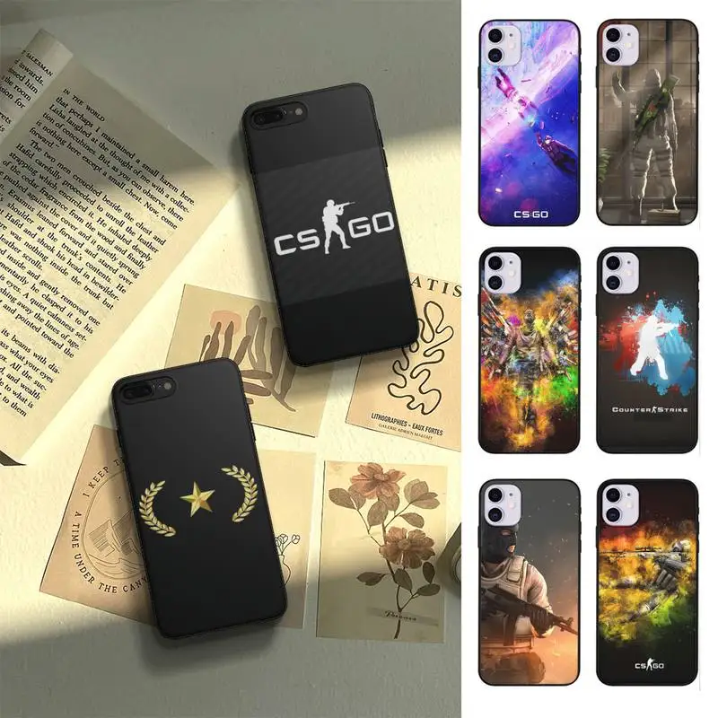 

Counter Strike Cs Go Game Phone Case Fundas Shell Cover For Iphone 6 6s 7 8 Plus Xr X Xs 11 12 13 Mini Pro Max