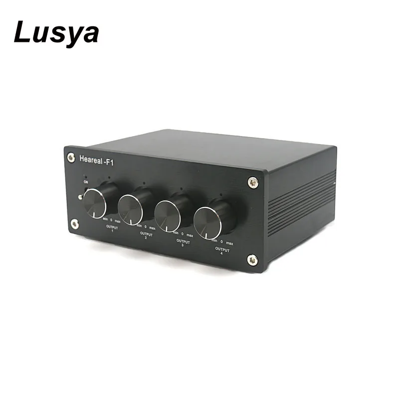 1 вход 4 выхода без потерь звуковая стереосистема переключатель сплиттер 220 В