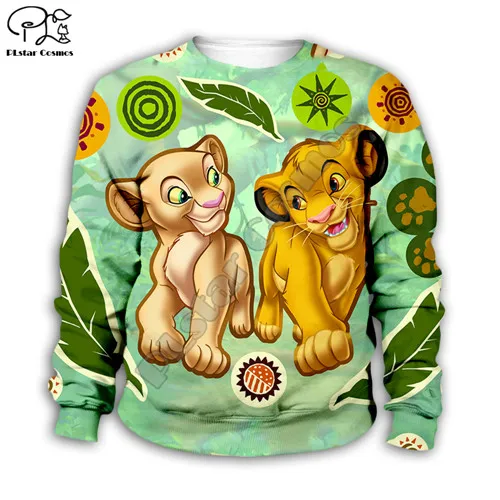 Детский комплект; толстовка с капюшоном и 3D-принтом «Король Лев»; Simba штаны nala с героями мультфильмов; MATATA для маленьких мальчиков и девочек; куртка HAKUNA