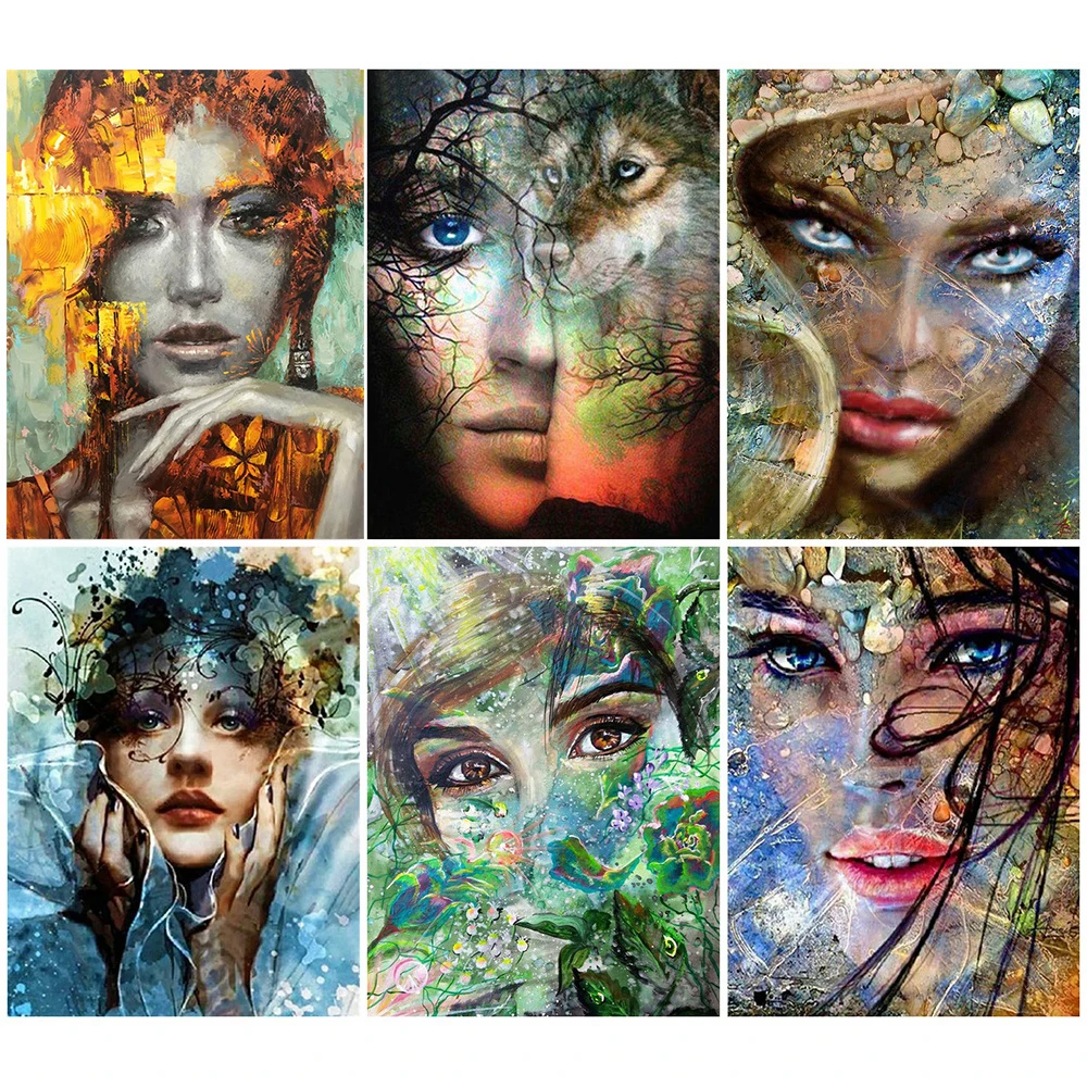 

Раскраска по номерам для женщин, пейзаж «сделай сам» для раскрашивания маслом, холст для девушек, художественные картины, домашний декор